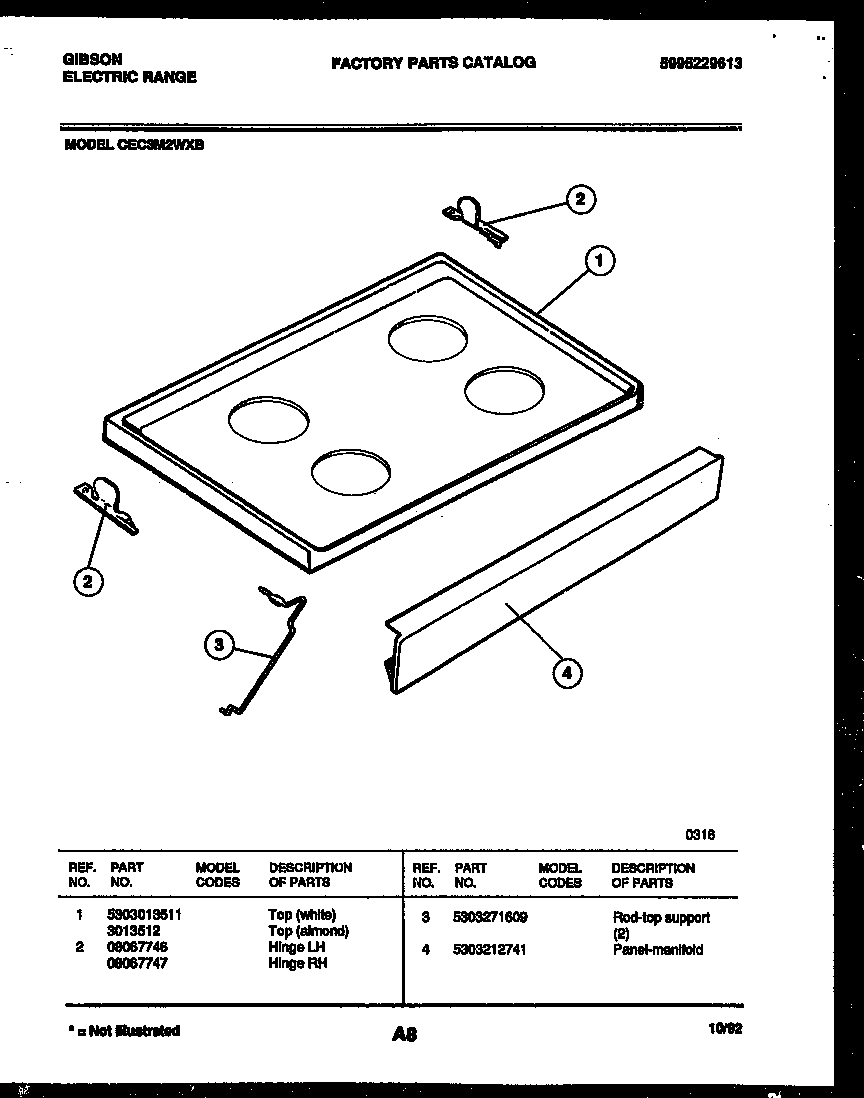 Cooktop parts