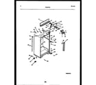 Gibson RT21F7WX3D cabinet parts diagram
