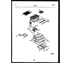 Gibson RT21F7WX3D shelves and supports diagram