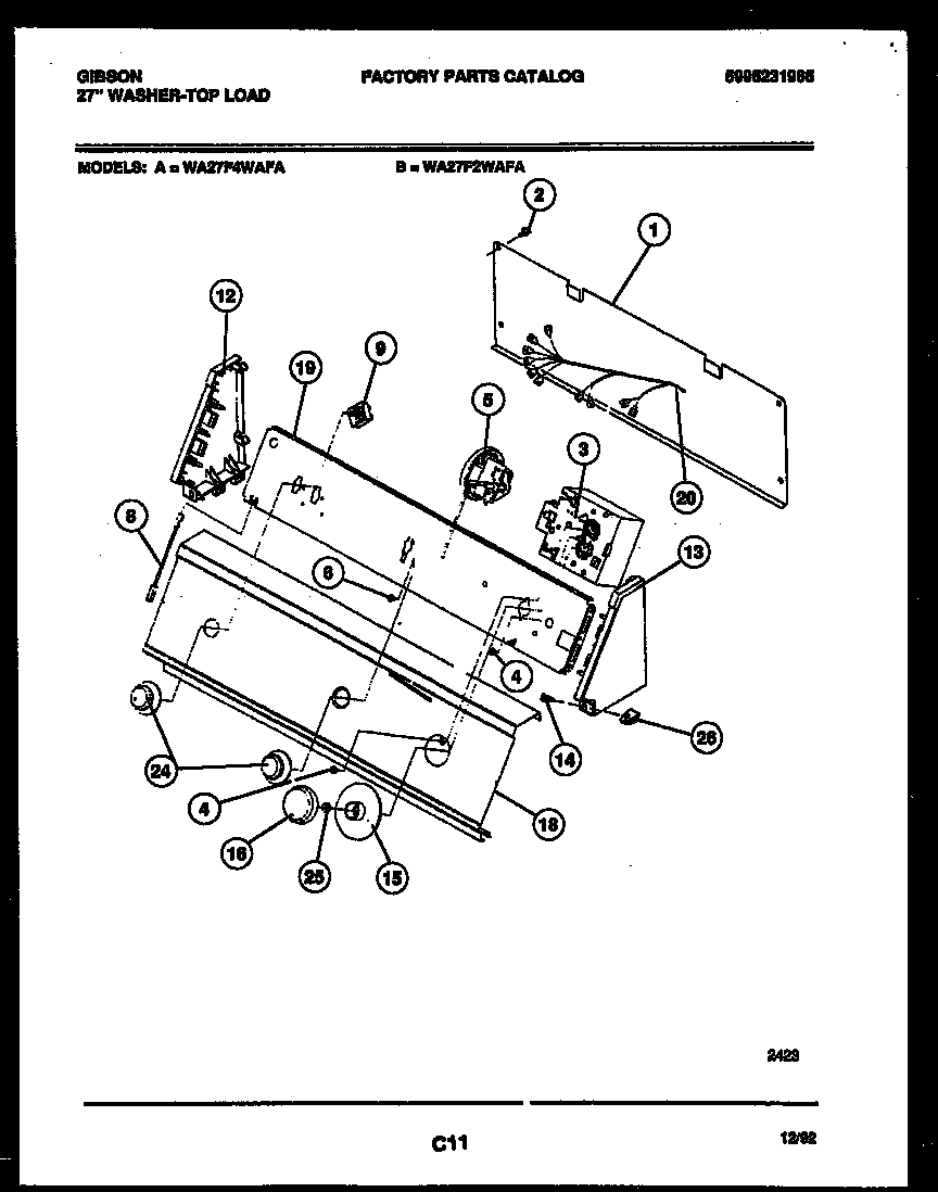 Console and control parts