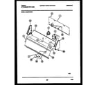 Gibson WA27S1WAFA console and control parts diagram