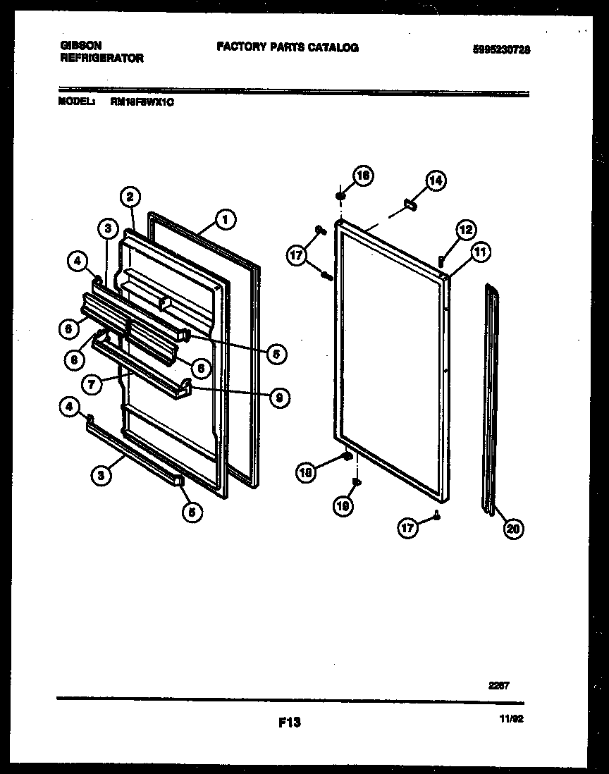 Door parts