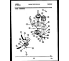 Gibson WA24P2WYMB motor and idler arm clutch diagram