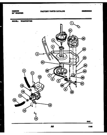 Motor and idler arm clutch