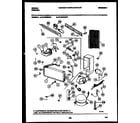 Gibson FV19F5WXFD system and automatic defrost parts diagram