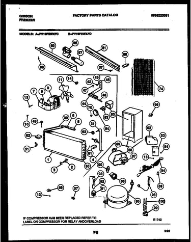 System and automatic defrost parts