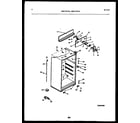 Universal/Multiflex (Frigidaire) MRT15CHAW0 cabinet parts diagram