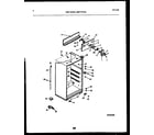 Universal/Multiflex (Frigidaire) MRT17CHAW0 cabinet parts diagram