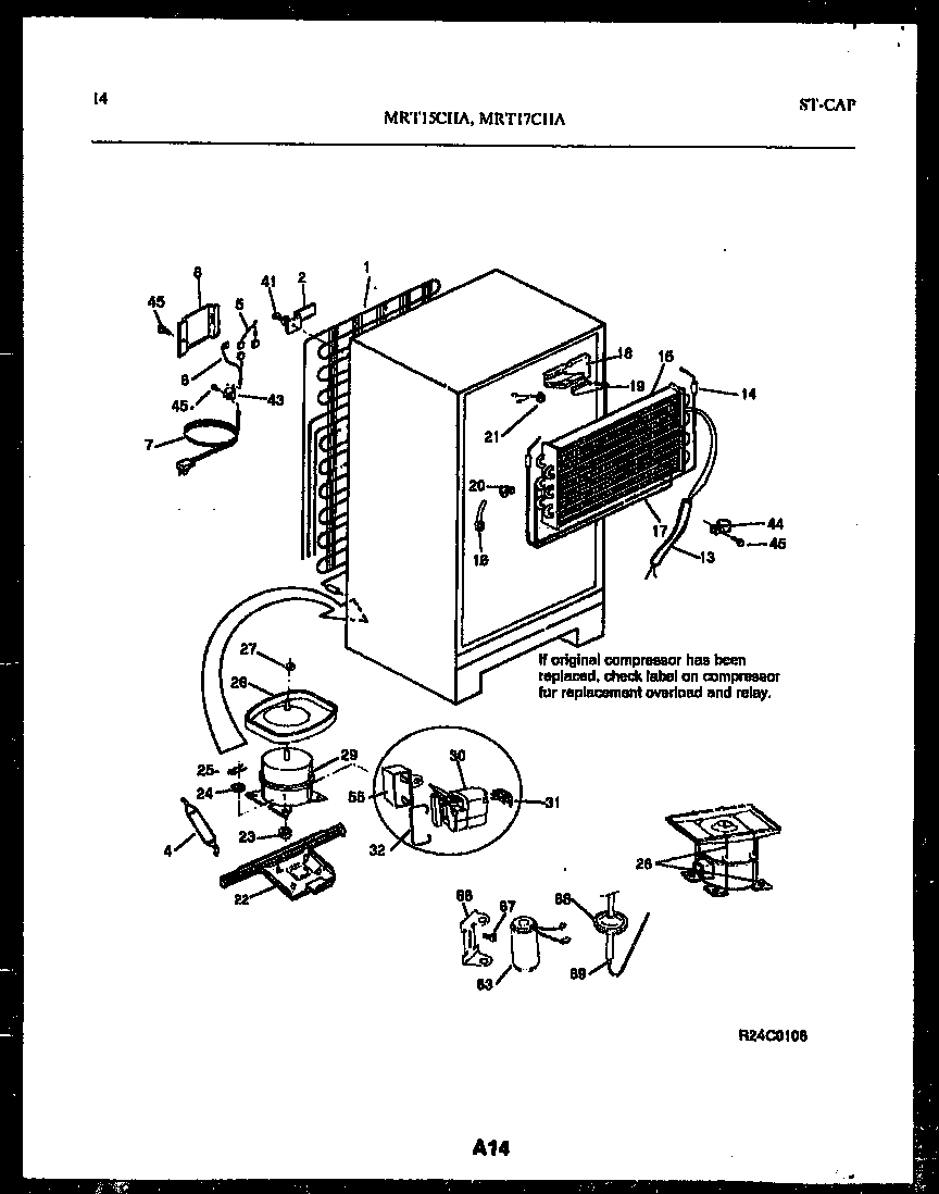 SYSTEM AND AUTOMATIC DEFROST PARTS