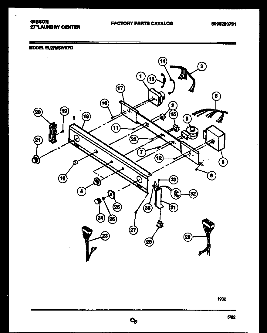 CONSOLE AND CONTROL PARTS