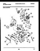 Blower, idler arm clutch and motor parts