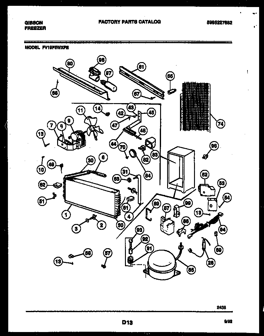 SYSTEM AND AUTOMATIC DEFROST PARTS