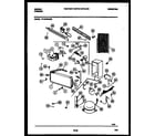 Gibson FV19F5WXFE system and automatic defrost parts diagram
