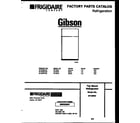 Gibson RT19F9WY3A cover page diagram