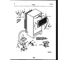 Gibson RT19F9WY3A system and automatic defrost parts diagram