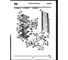Gibson FV10M2WXFB system and automatic defrost parts diagram