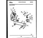 Gibson WA24P2WYMA console and control parts diagram