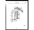 White-Westinghouse GTN181BL0 cabinet parts diagram
