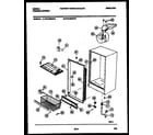 Gibson FV21M8WXFA cabinet parts diagram