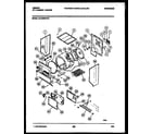 Gibson EL27M6WXFD cabinet and component parts diagram