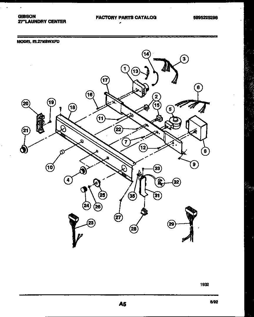 Console and control parts