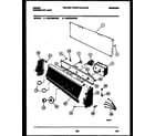 Gibson WA27M4WXFB console and control parts diagram