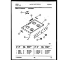 Gibson CGC1M1WXF cooktop parts diagram