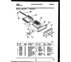Gibson CGC1M1WXF broiler drawer parts diagram