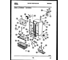 Gibson FV16F5WXFD cabinet parts diagram
