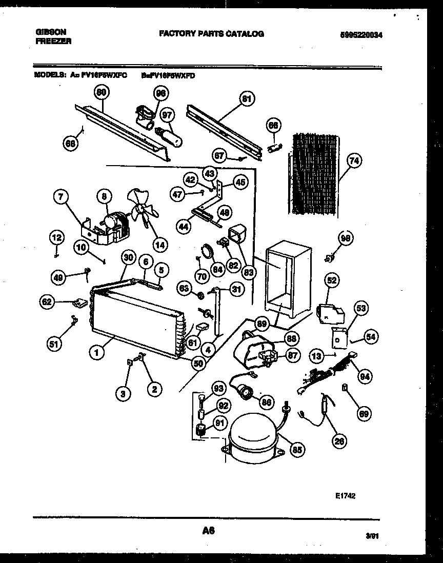 System and automatic defrost parts