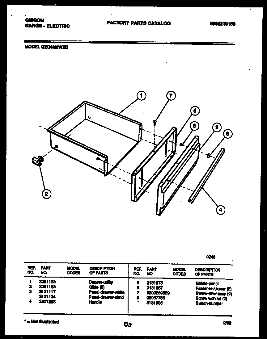 Drawer parts
