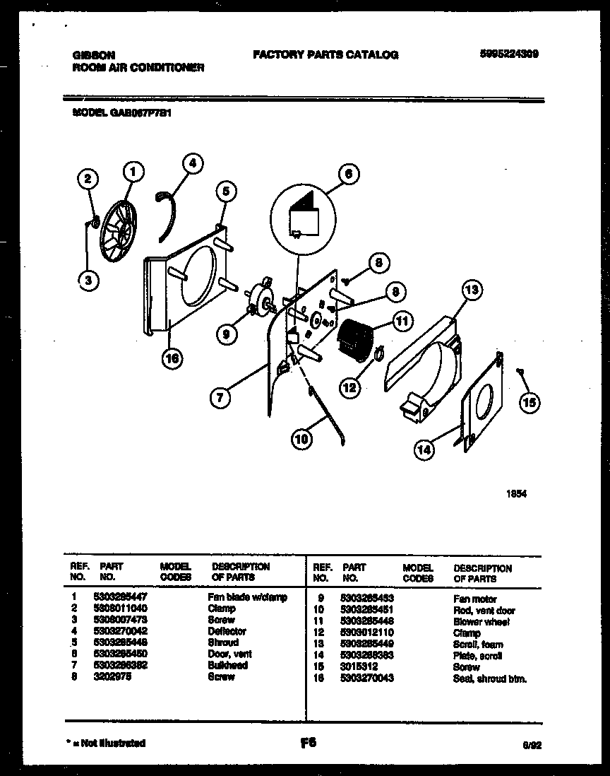 Air handling parts