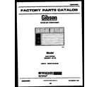 Gibson GAH11EP2A2 cover page diagram