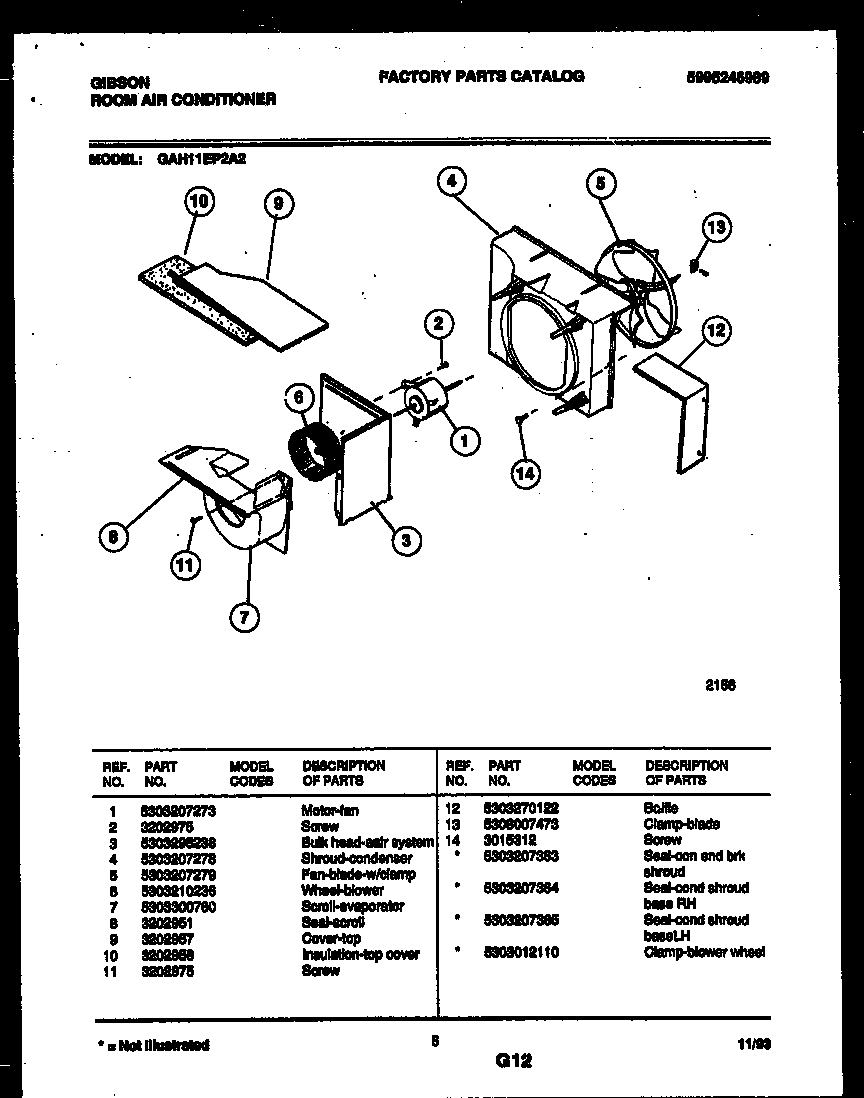 Air handling parts