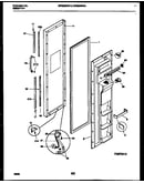 Freezer door parts