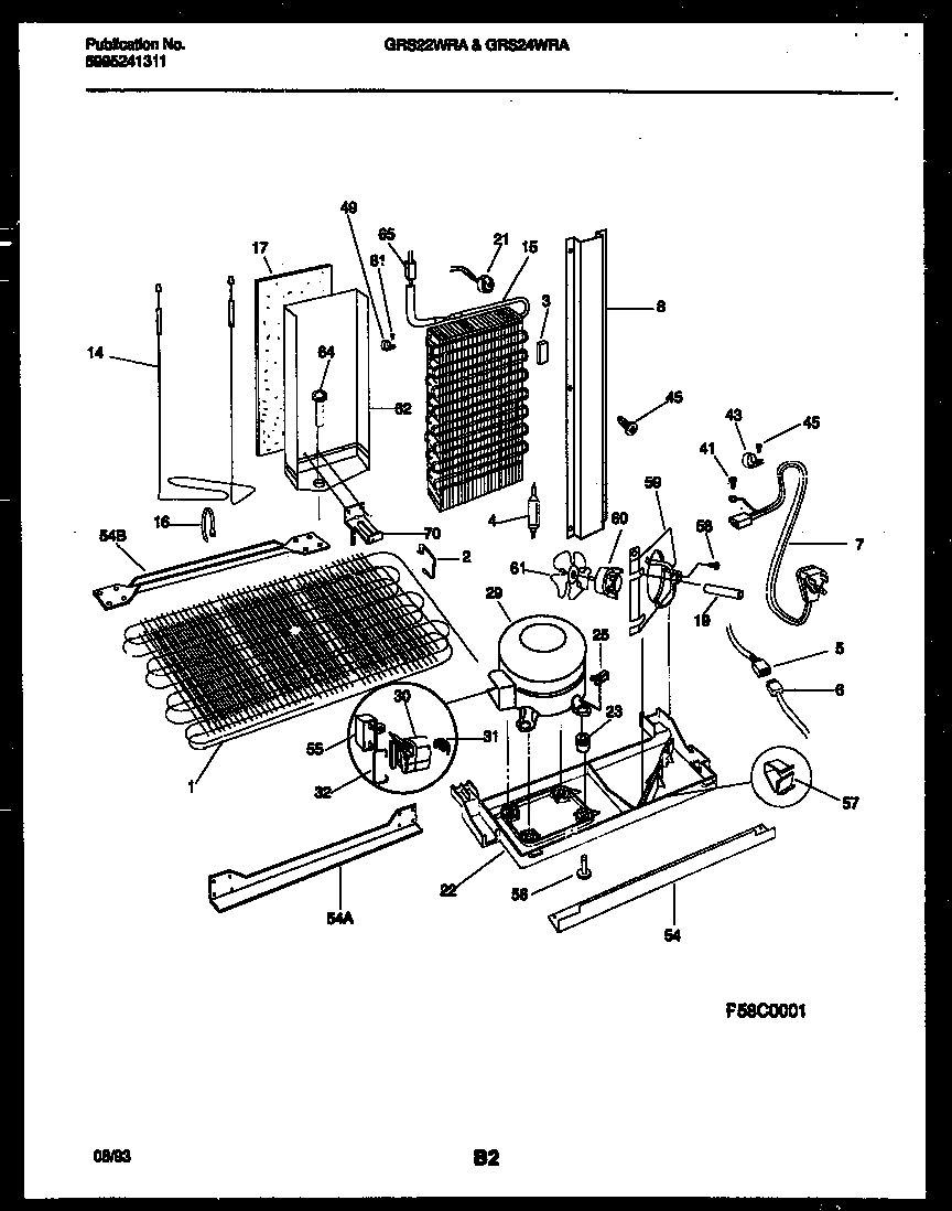 SYSTEM AND AUTOMATIC DEFROST PARTS