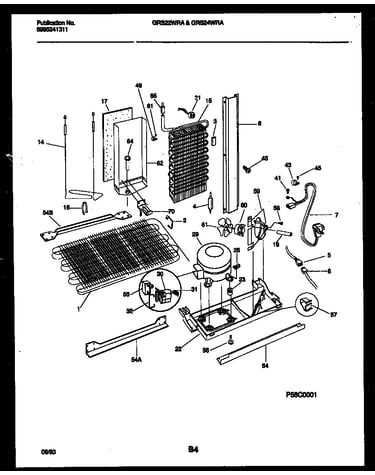 System and automatic defrost parts