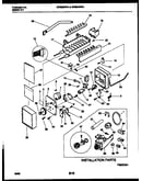 Ice maker and installation parts