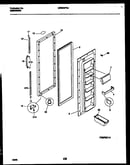 Refrigerator door parts