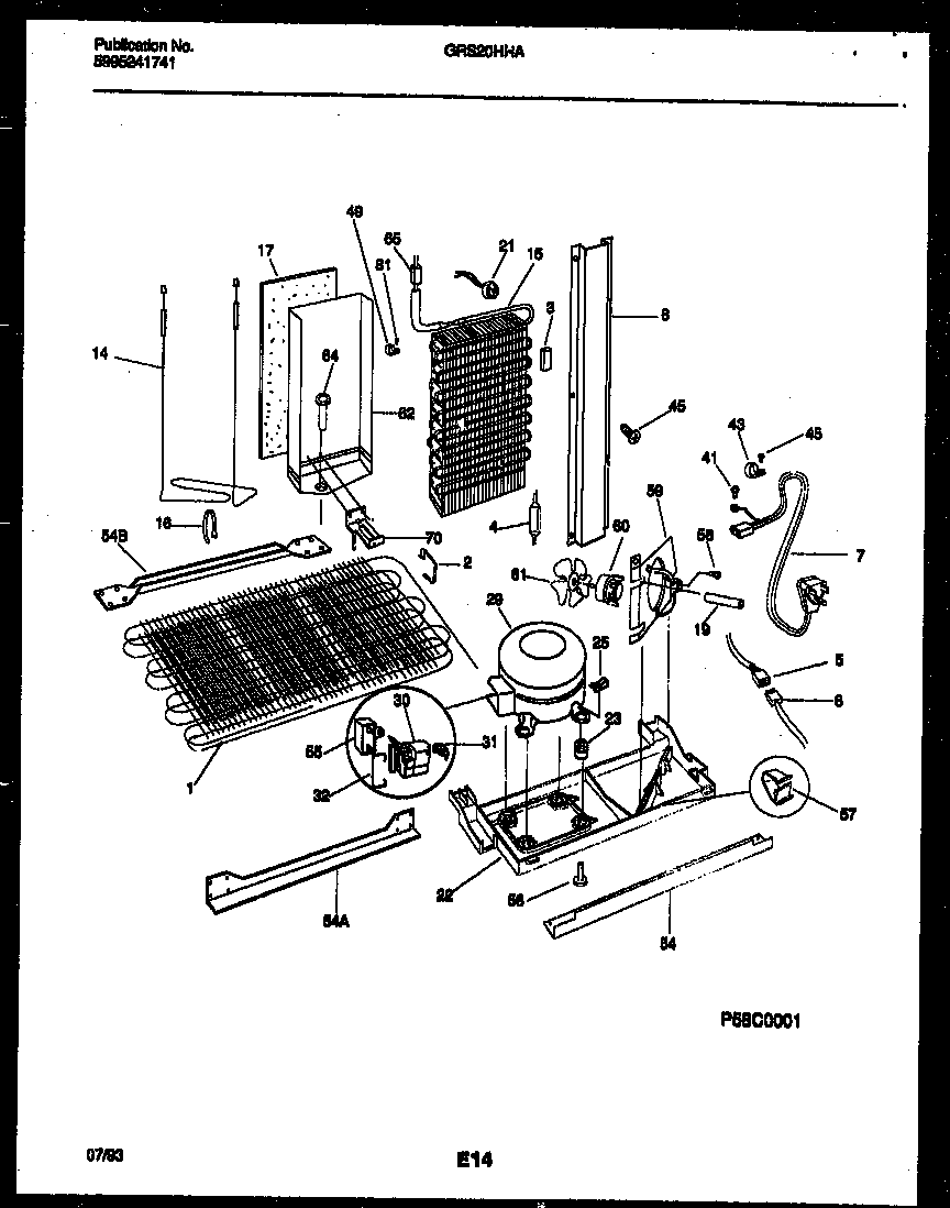 SYSTEM AND AUTOMATIC DEFROST PARTS