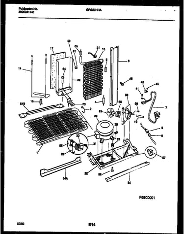 System and automatic defrost parts