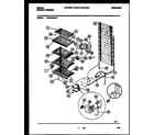 Gibson GFU21M4AW1 system and electrical parts diagram