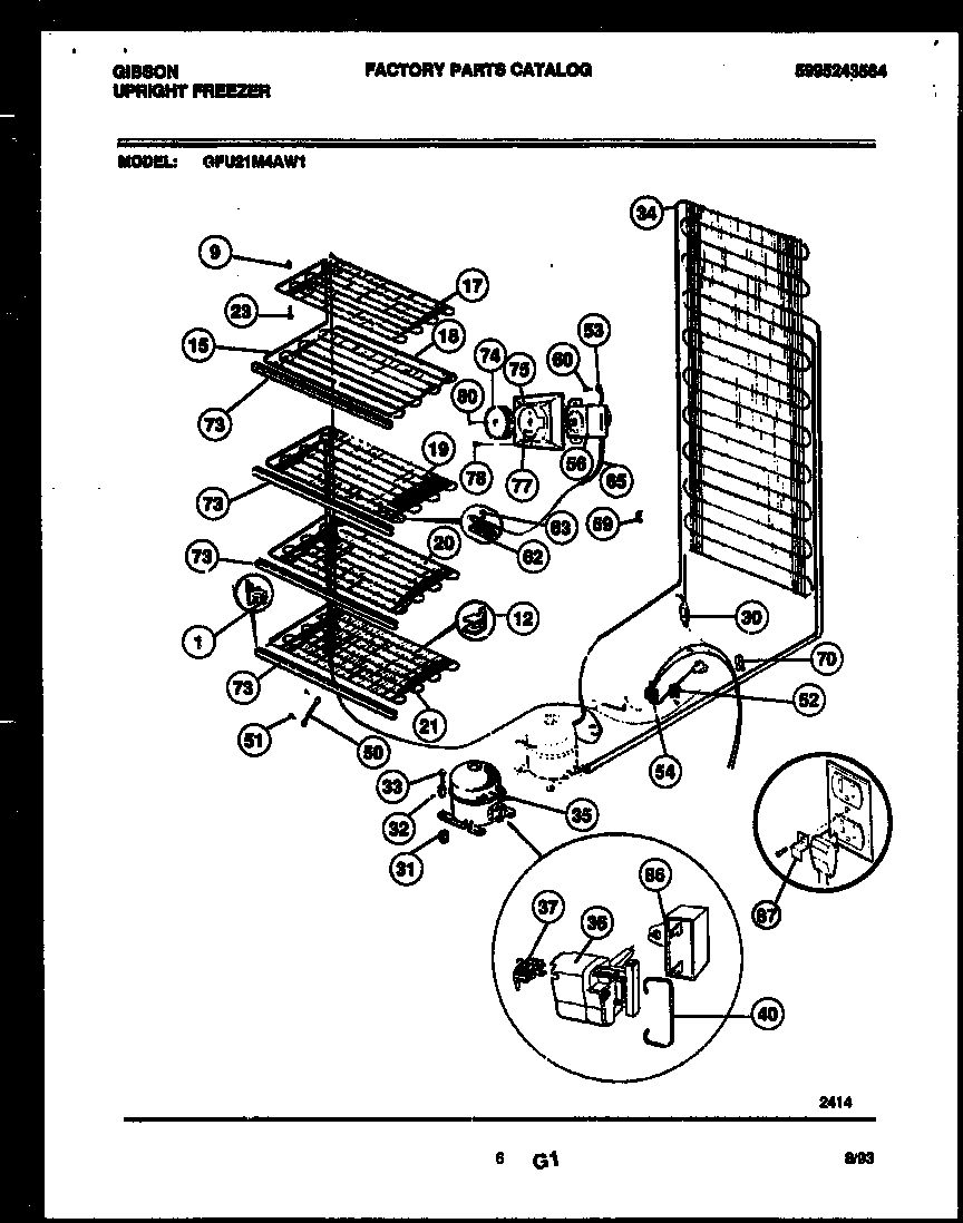 System and electrical parts