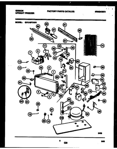 System and automatic defrost parts