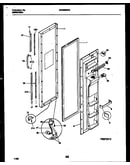 Freezer door parts