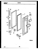 Refrigerator door parts
