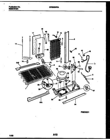 System and automatic defrost parts