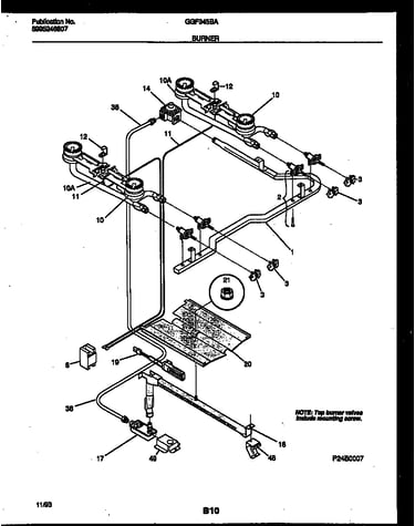 Burner parts