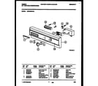 Gibson SP24D5KAGA console and control parts diagram