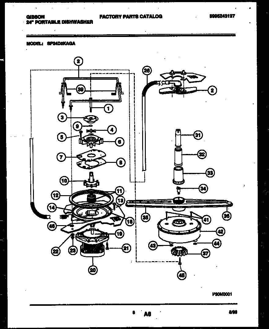 Motor pump parts